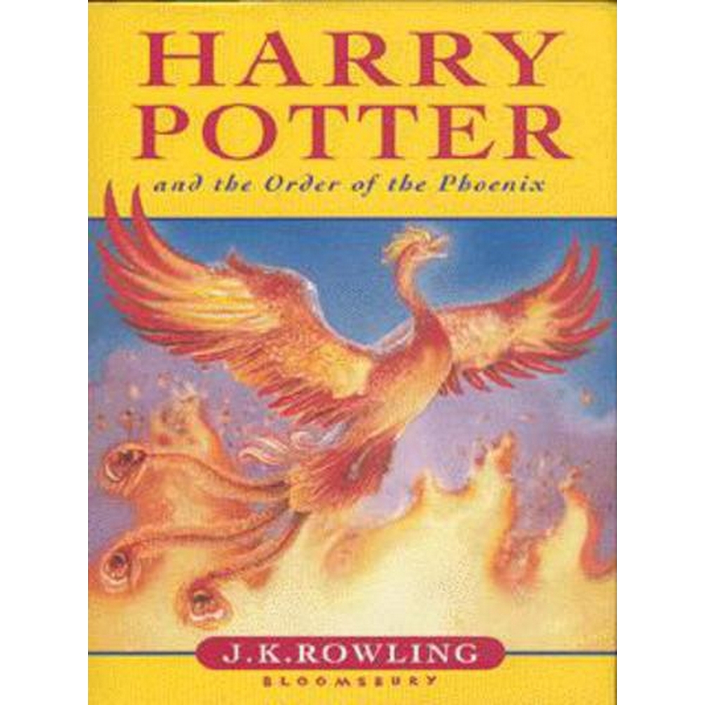 harry potter order of the phoenix book cover