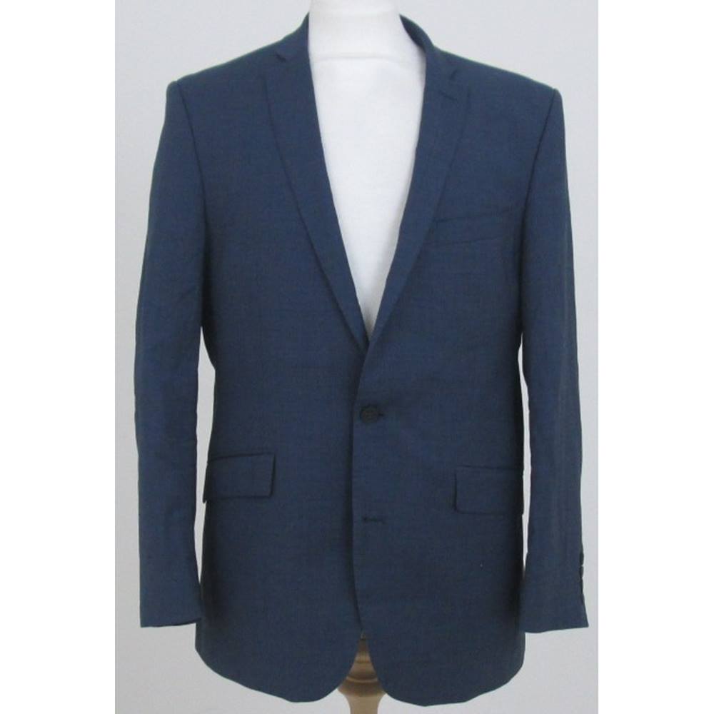 Ben Sherman single breasted suit jacket blue Size: L For Sale in London ...