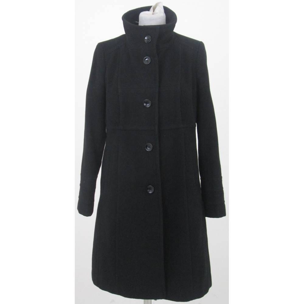 Wallis Petite Coat Black Size: 10 | Oxfam GB | Oxfam’s Online Shop