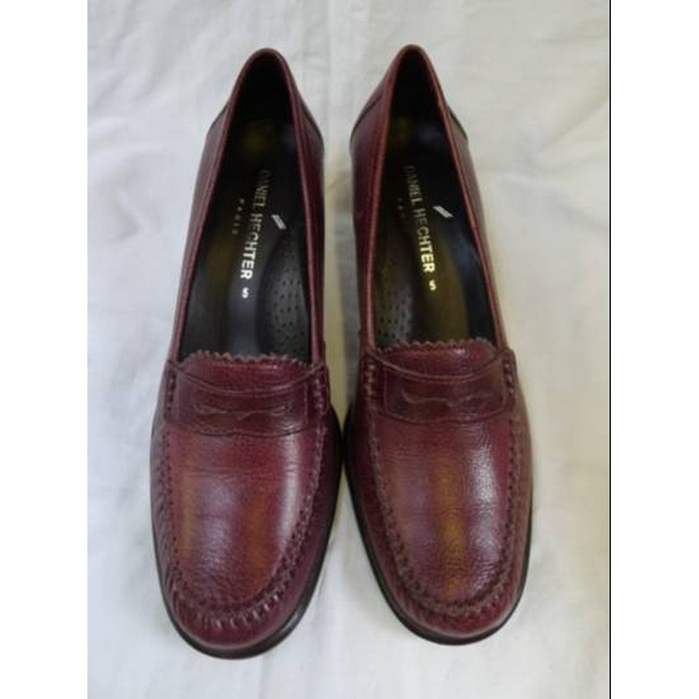 Daniel Hechter Leather Ladies Shoes Burgundy Size: 5 | Oxfam GB | Oxfam ...