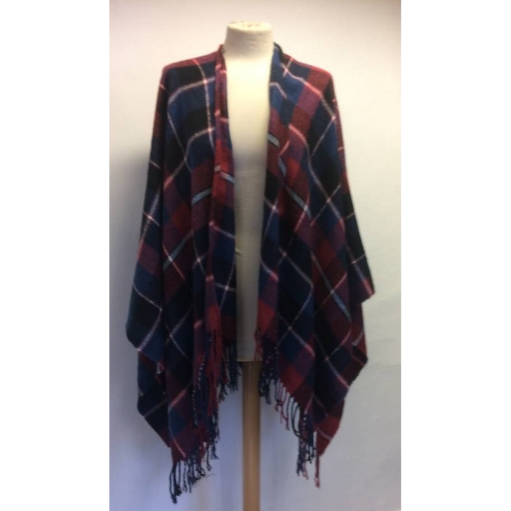 New Look tartan shaped shawl For Sale in Clitheroe, Lancashire | Preloved