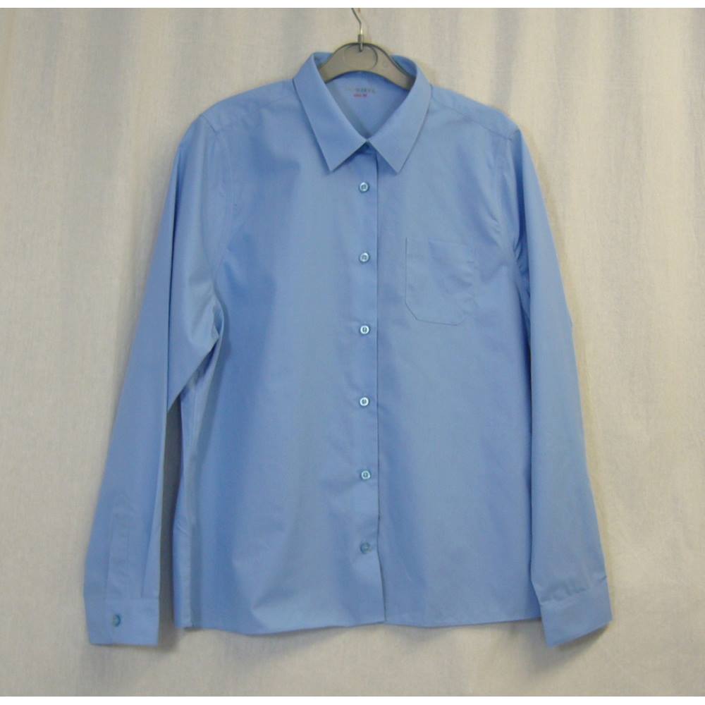 M&S Marks & Spencer School Uniform - Blouse Blue Size: 3 - 4 Years ...