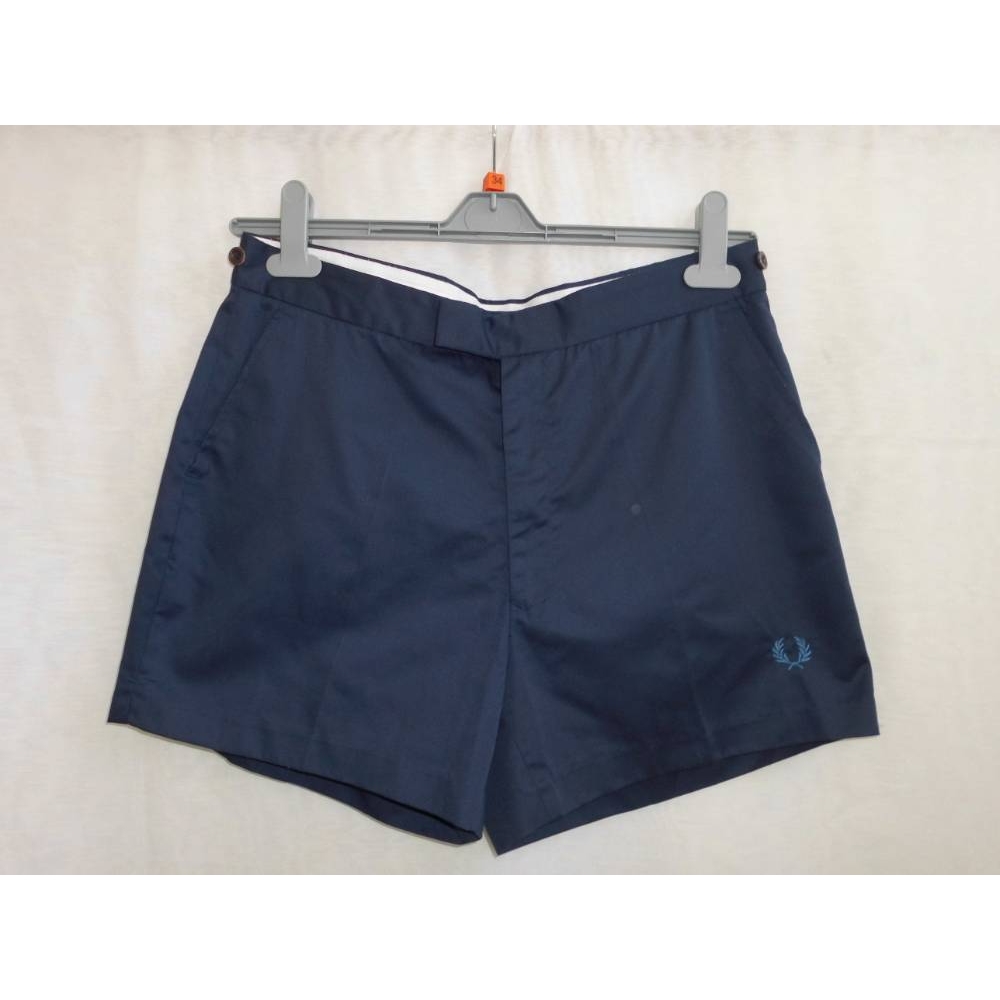 Fred Perry Tennis Shorts Like New Navy Size: 34