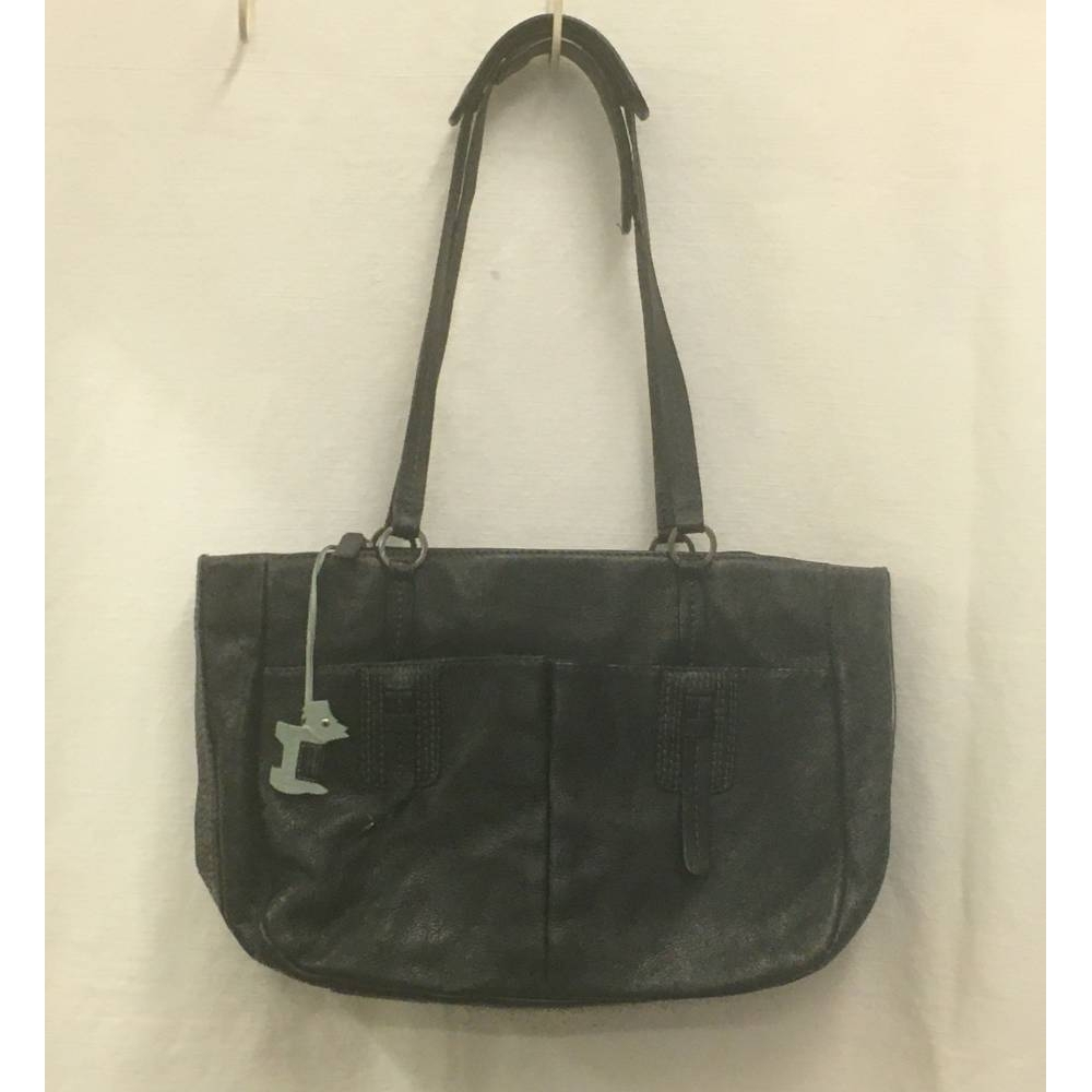 Image 1 of Radley Tote with Dust Bag Leather Shoulder Bag Black Size: M