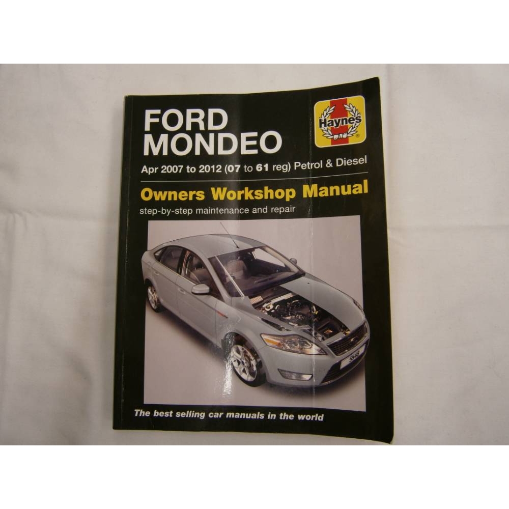 Haynes Ford Mondeo Petrol & Diesel 2007-2012 Manual NEW 5548 
