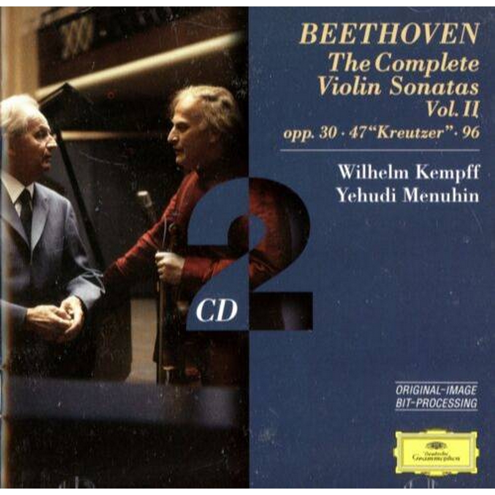 Beethoven Complete Violin Sonatas Vol 2 : Yehudi Menuhin Wilhelm Kempff ...