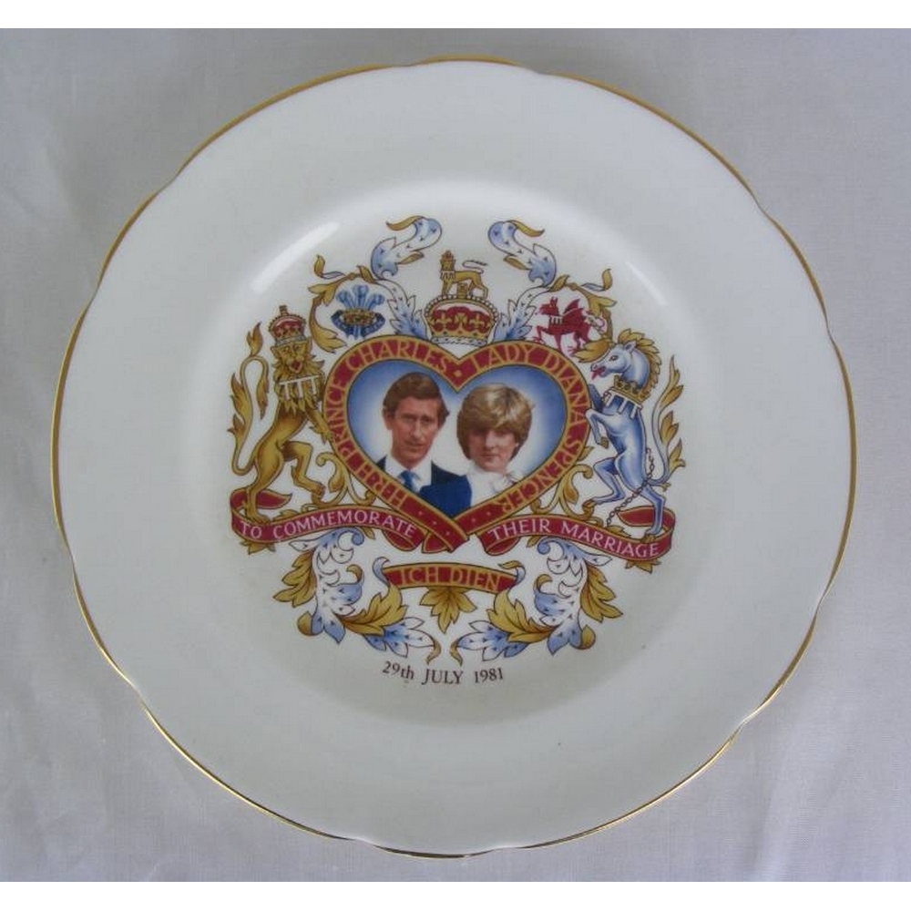 Charles and Diana 1981 Wedding Commemorative Plate | Oxfam GB | Oxfam’s ...