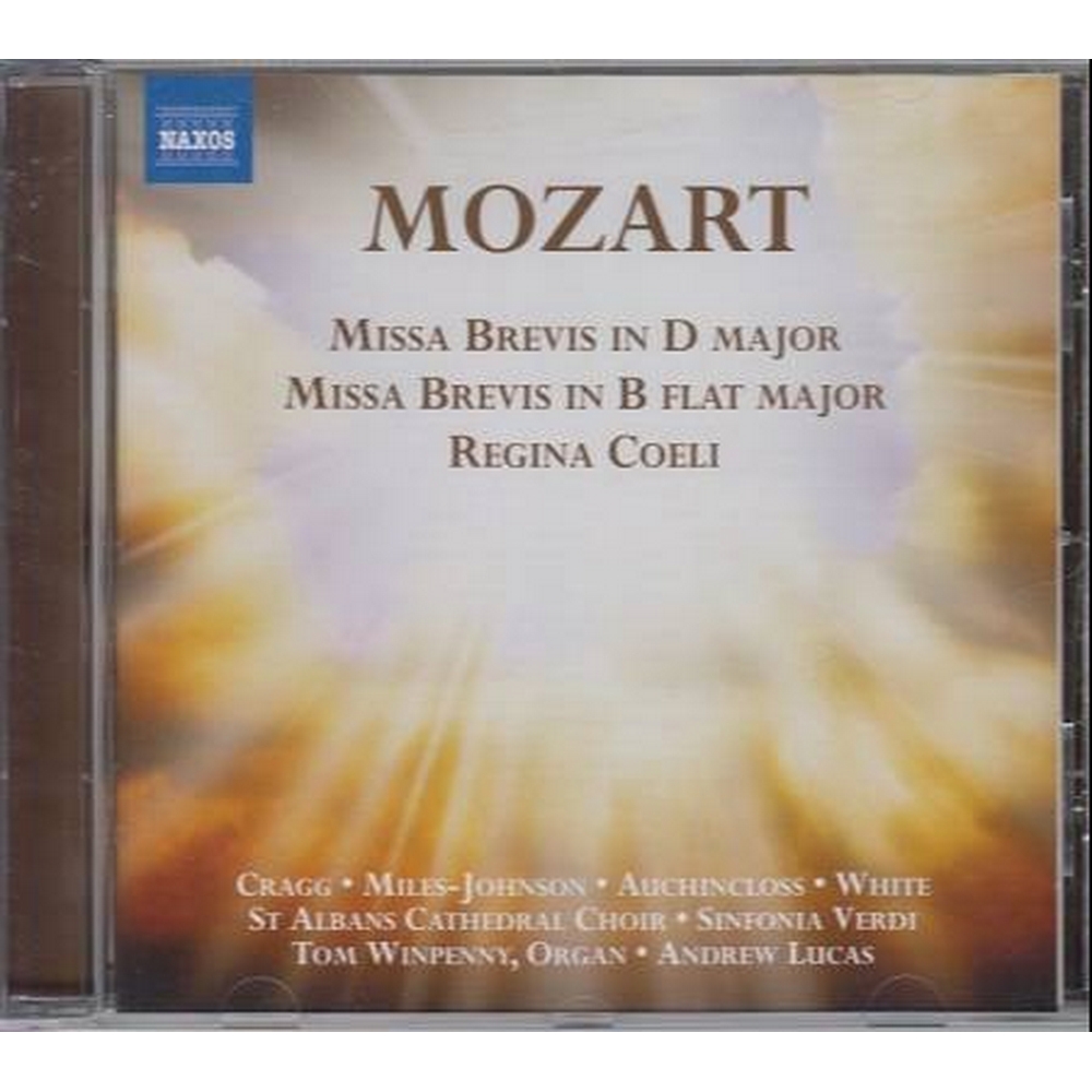 Mozart: Missa Brevis In D Major; Missa Brevis In B Flat Major; Regina ...