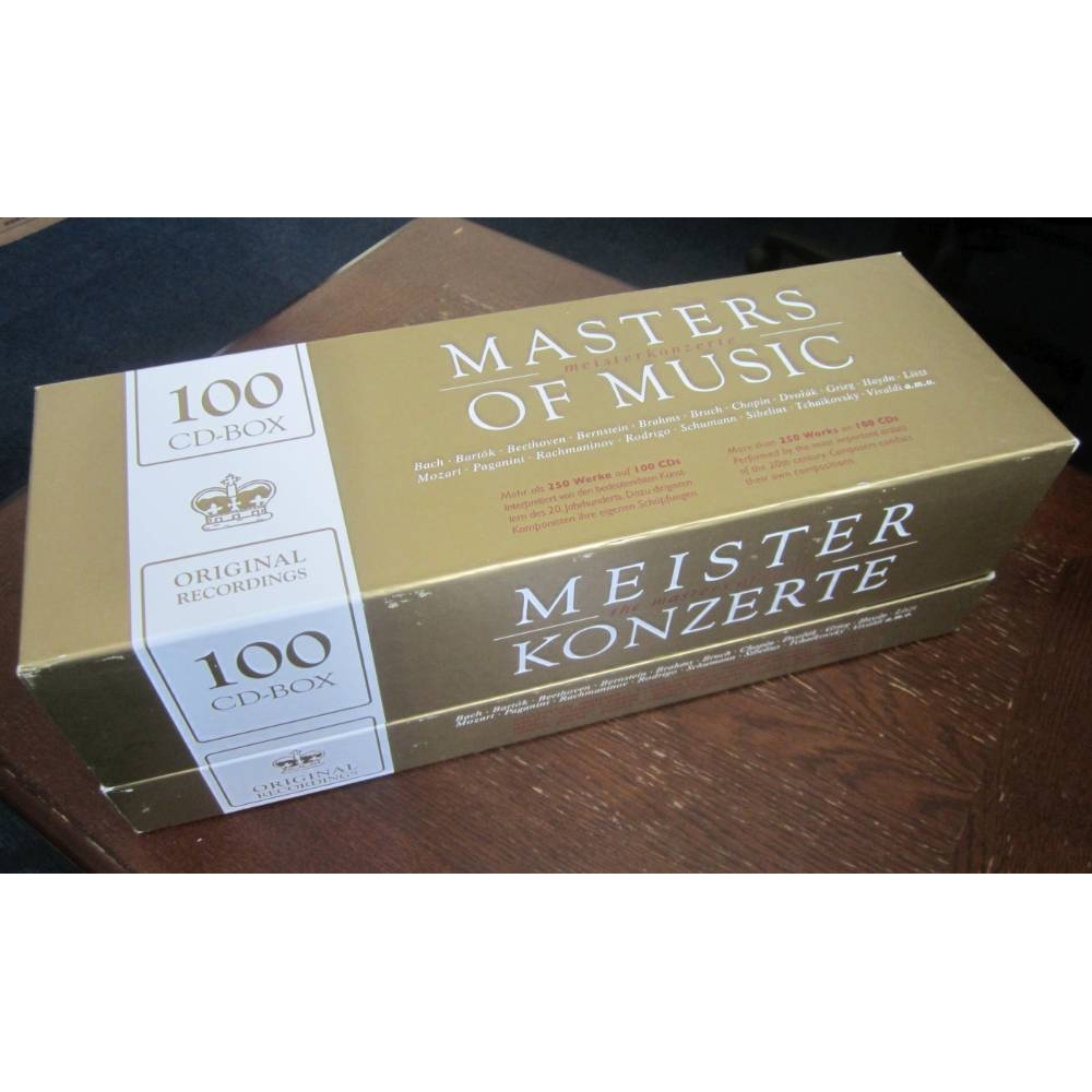 新品未開封】The Masters of Music 100 CD-Box | www.chicshabu.com