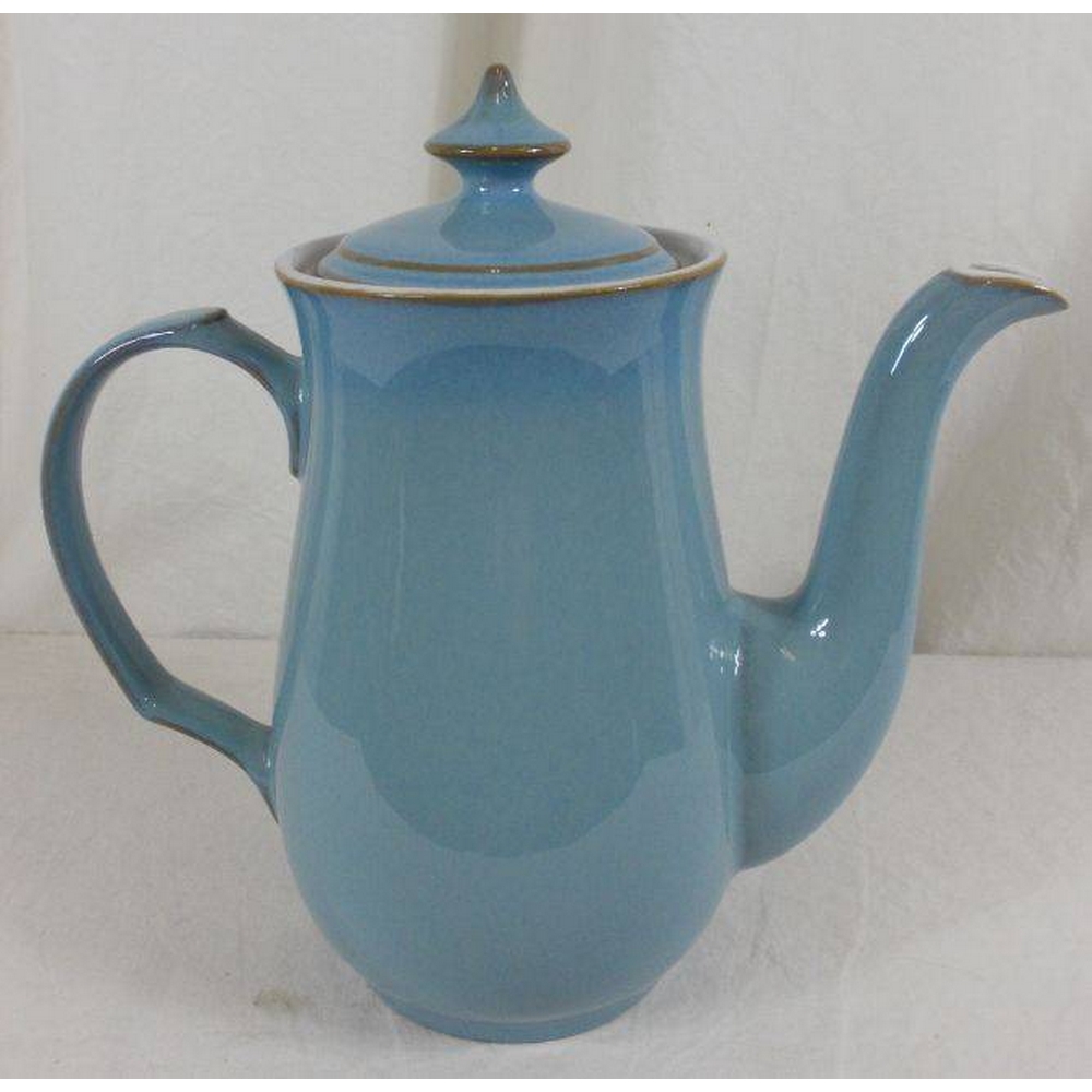 Denby Colonial Blue Coffee Pot Oxfam GB Oxfam’s Online Shop