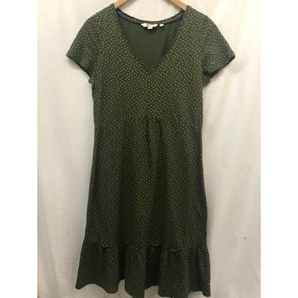 Boden Dress, Green/Polka Dot Size: 12 | Oxfam GB | Oxfam’s Online Shop