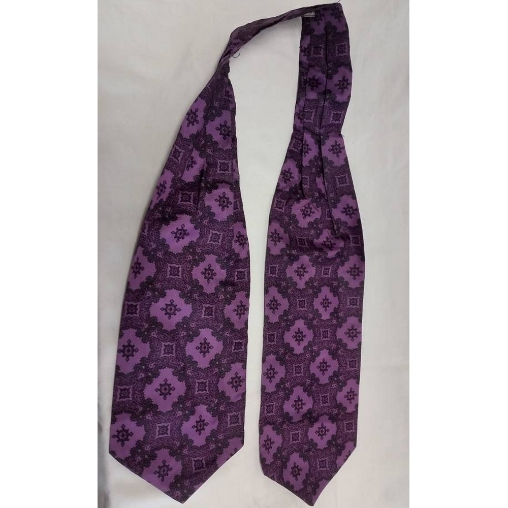 Favourite Broad Cravat in Purple Pattern Size: One size | Oxfam GB ...