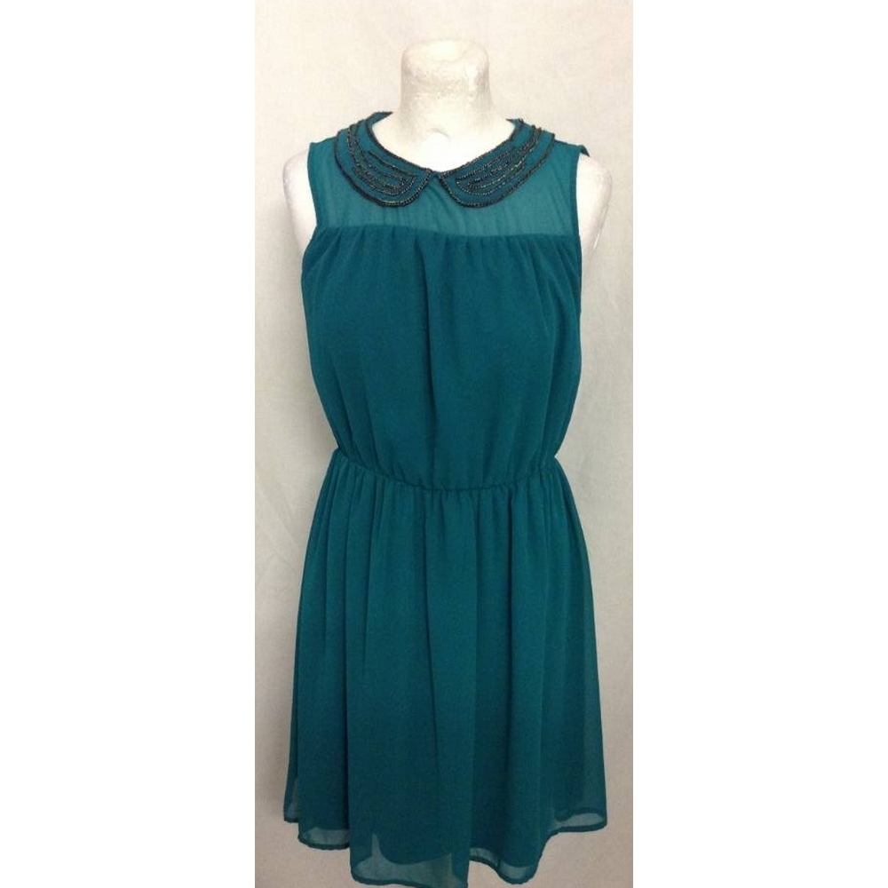 Zara dress emerald green Size: S | Oxfam GB | Oxfam’s Online Shop