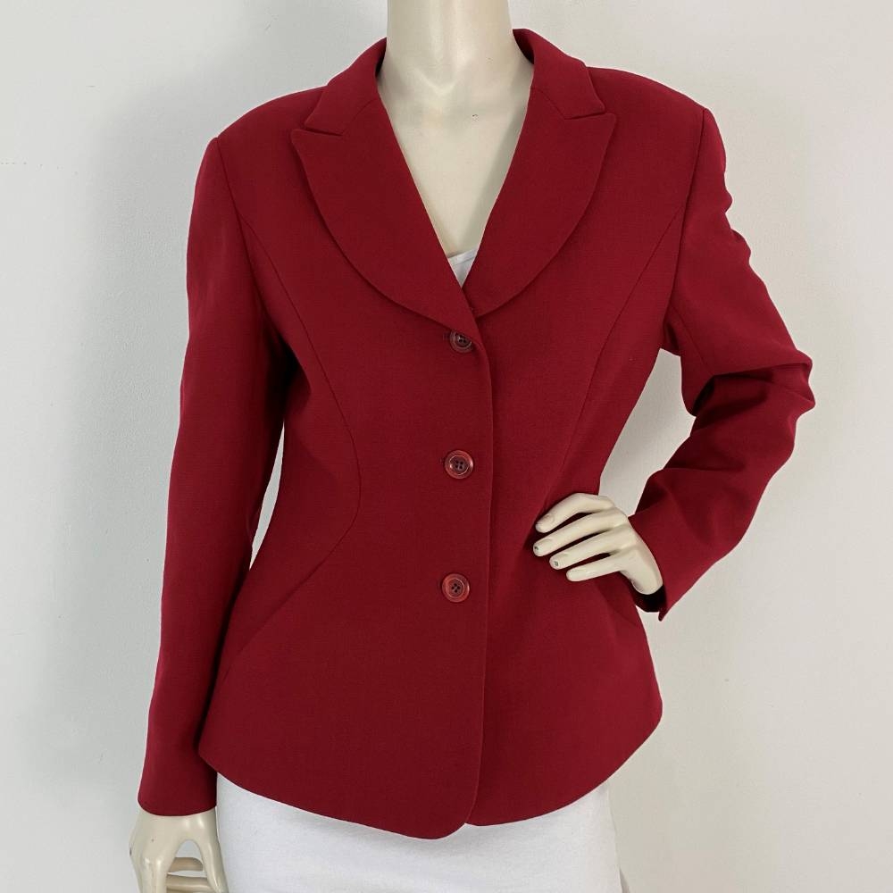 Marilyn Anselm for Hobbs Wool Blazer Red Size: 12 | Oxfam GB | Oxfam’s ...