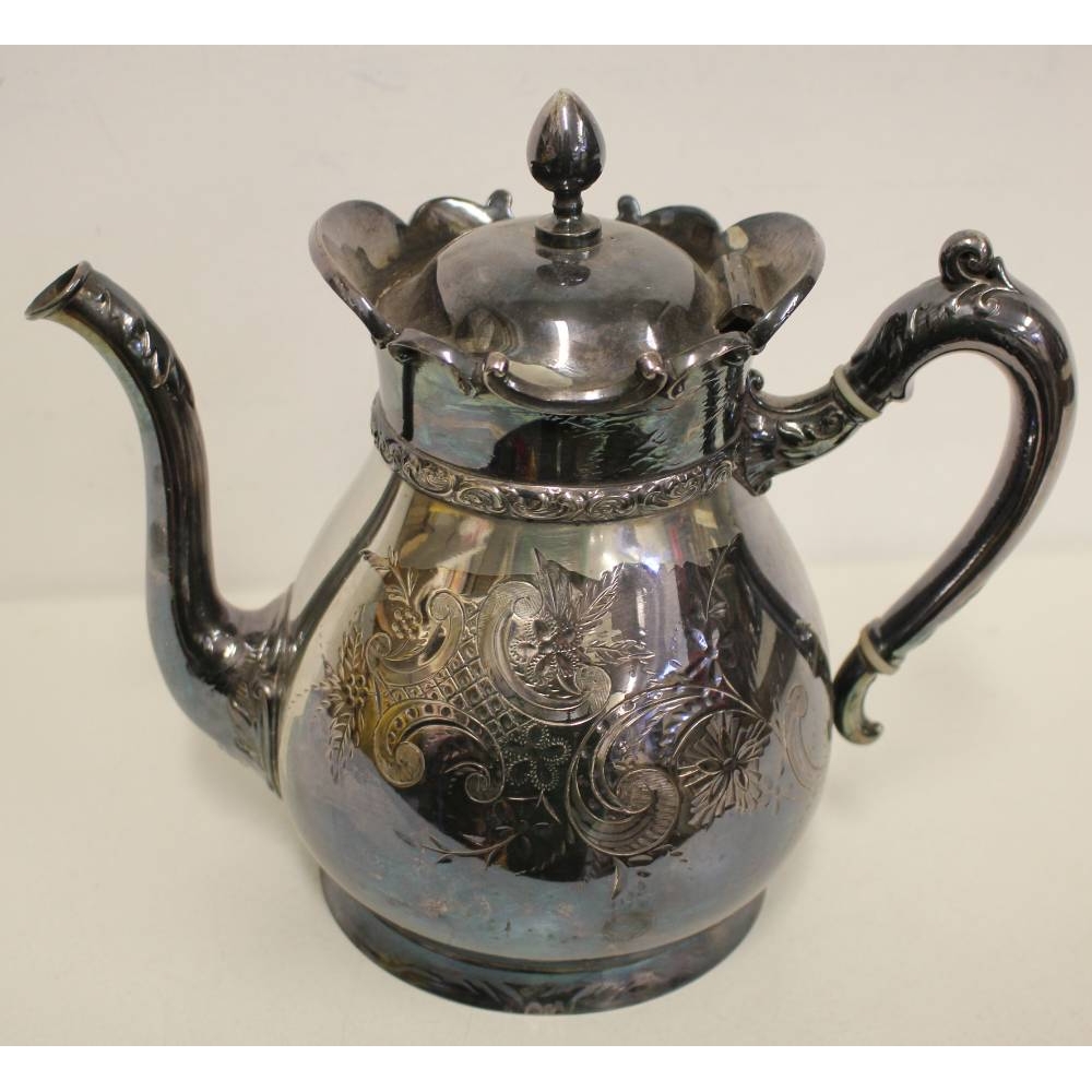 Meriden Quadruple Plate Vintage Ornate Coffee/teapot | Oxfam GB | Oxfam ...