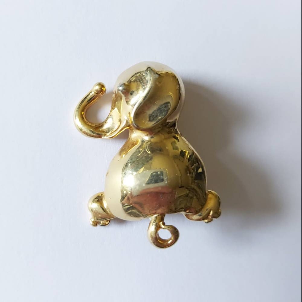 Vintage gold tone elephant brooch | Oxfam GB | Oxfam’s Online Shop