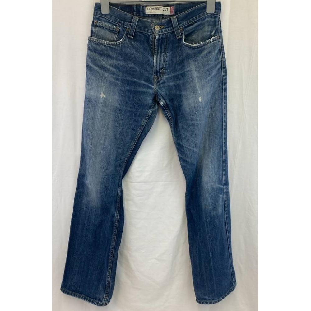 Levis 527 Low Boot Cut jeans W31 L32 blue Size: 32