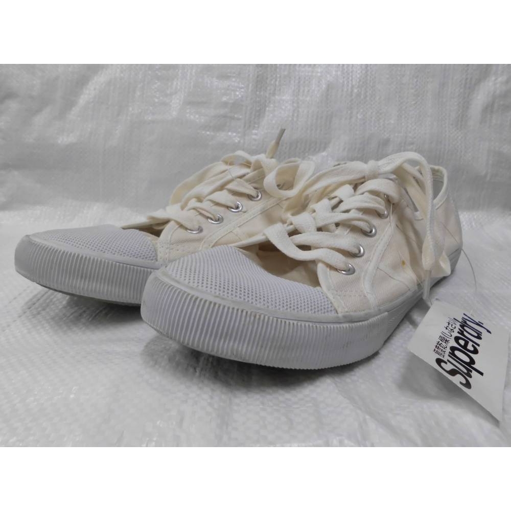 Superdry Canvas shoes Cream Size: 7 For Sale in Syston, Leicestershire ...