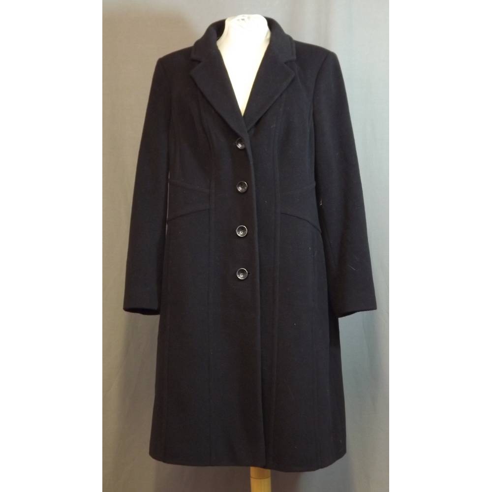 Marks and Spencer - Ladies Winter Coat - Black - Size: 18 | Oxfam GB ...