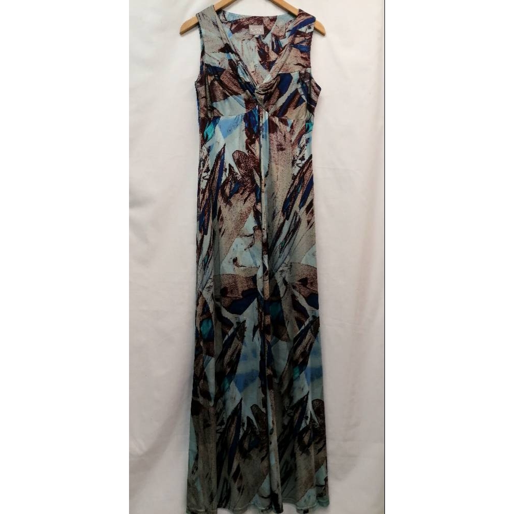 Ghost Maxi dress. Ghost Maxi dress size 12 Blue/brown Size: 12 For Sale ...