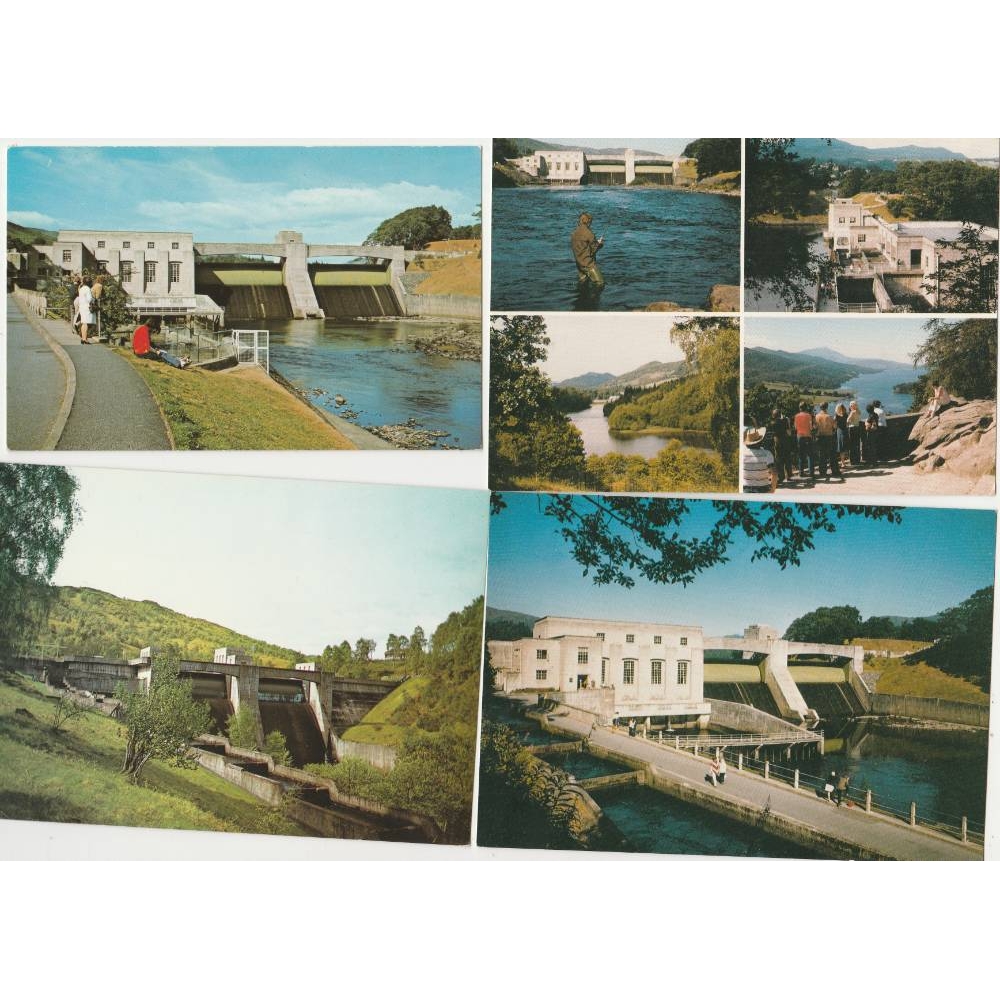 Preview of the first image of 10 Postcards of Pitlochry Dam & Loch Faskally.