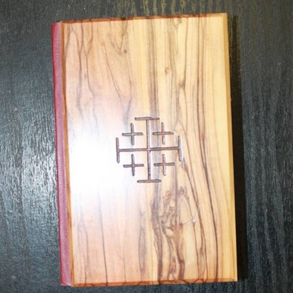 Jerusalem Olive Wood The Red Letter New Testament For Sale 