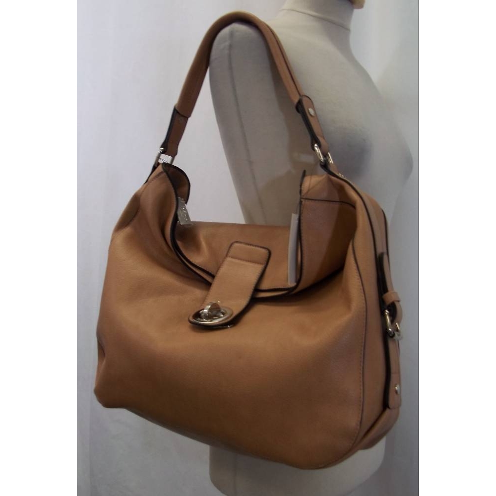 dune tan cross body bag