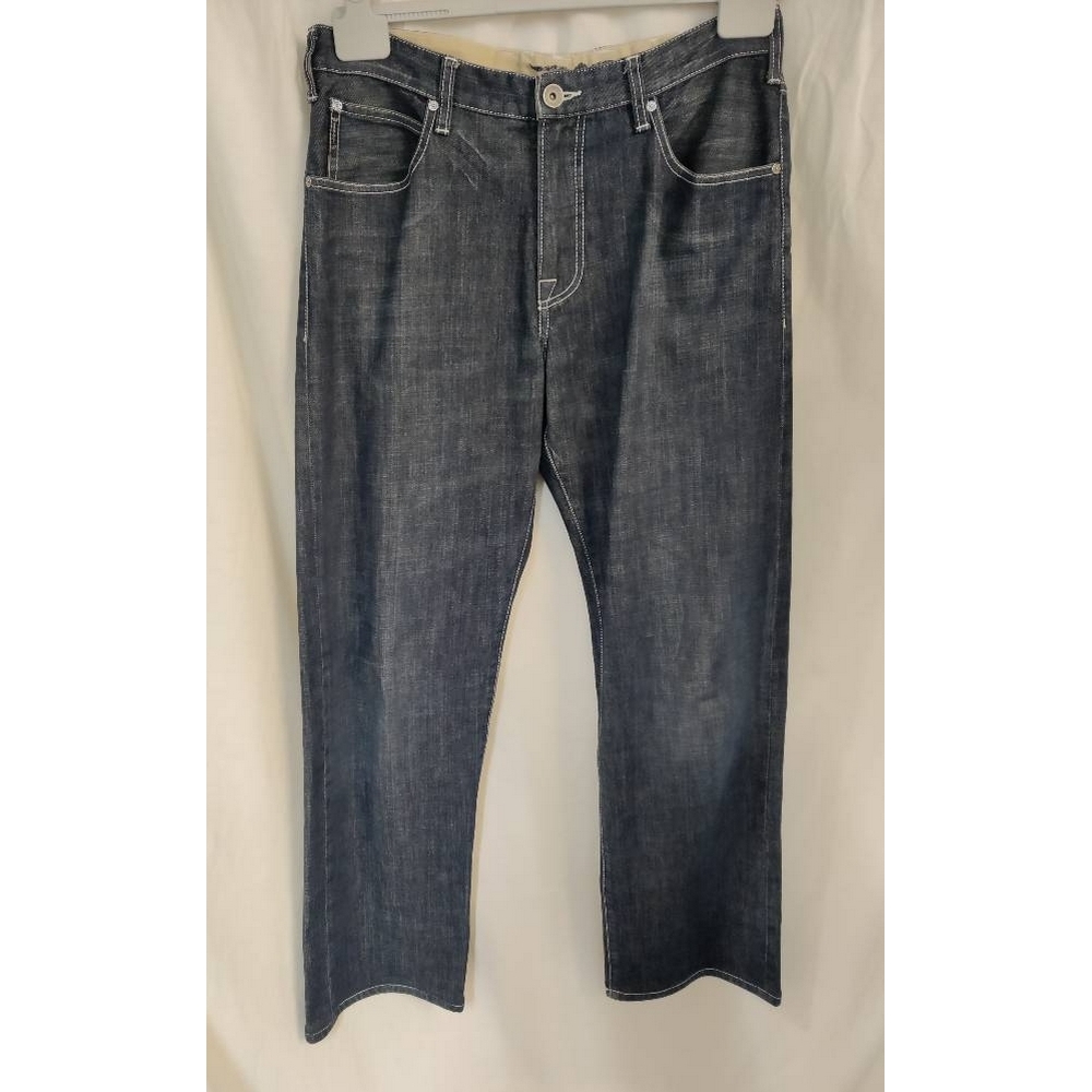 Armani Jeans Indigo AJ 007 Series Blue Size: 34