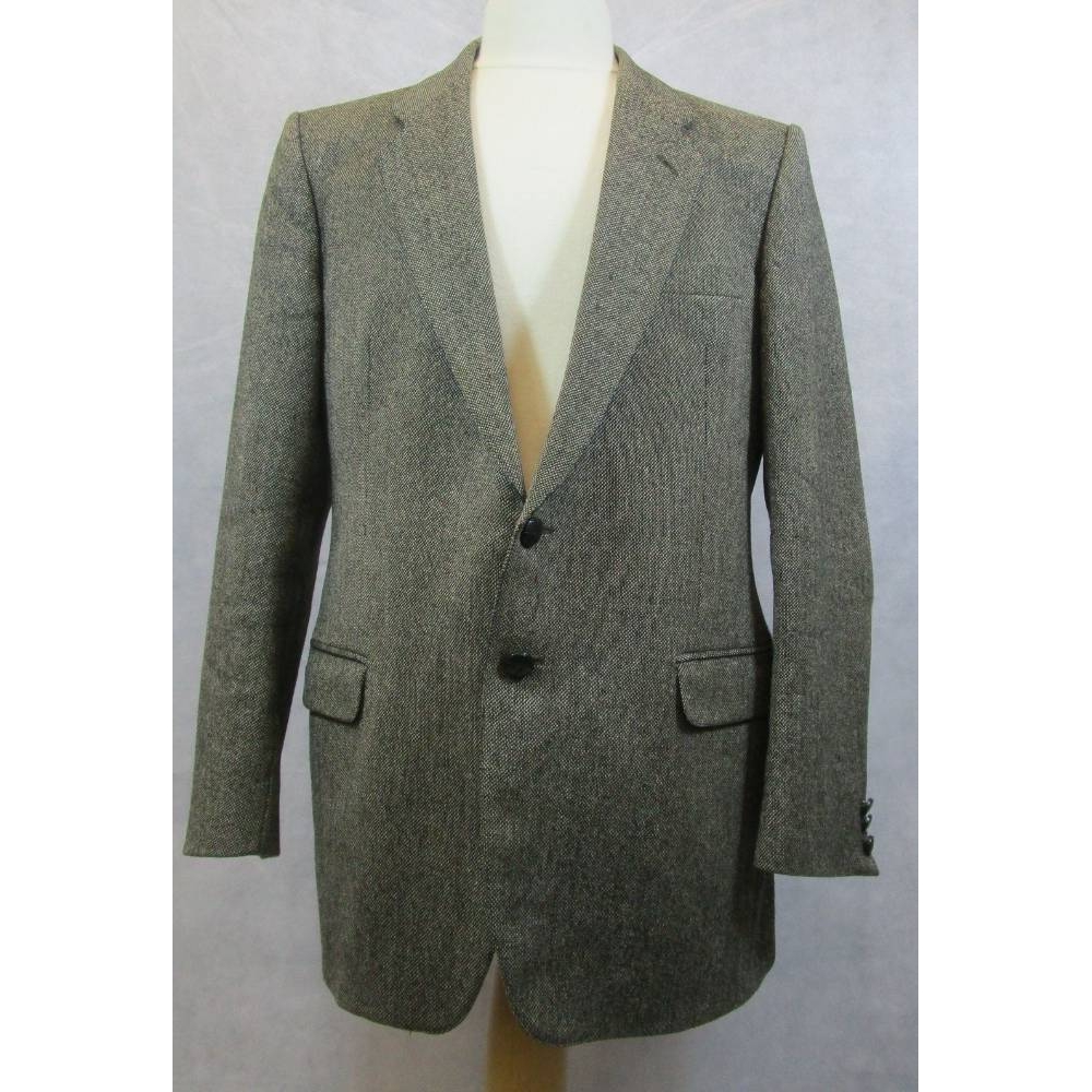 St Michael Donegal Tweed vintage jacket brown Size: M | Oxfam GB ...