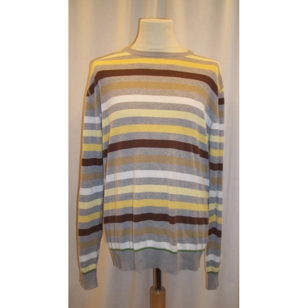 St George By Duffer Stripped Jumper Multicolour Size: L | Oxfam GB ...