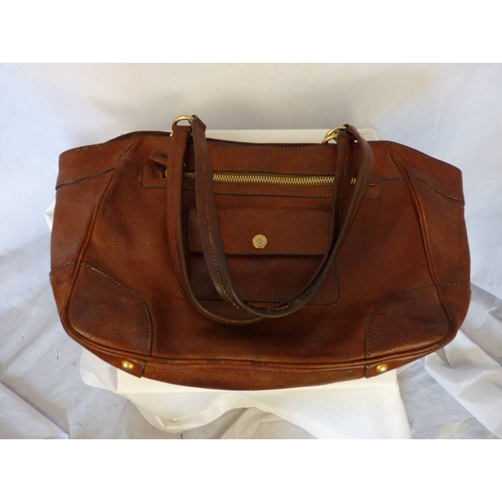prada tan leather bag