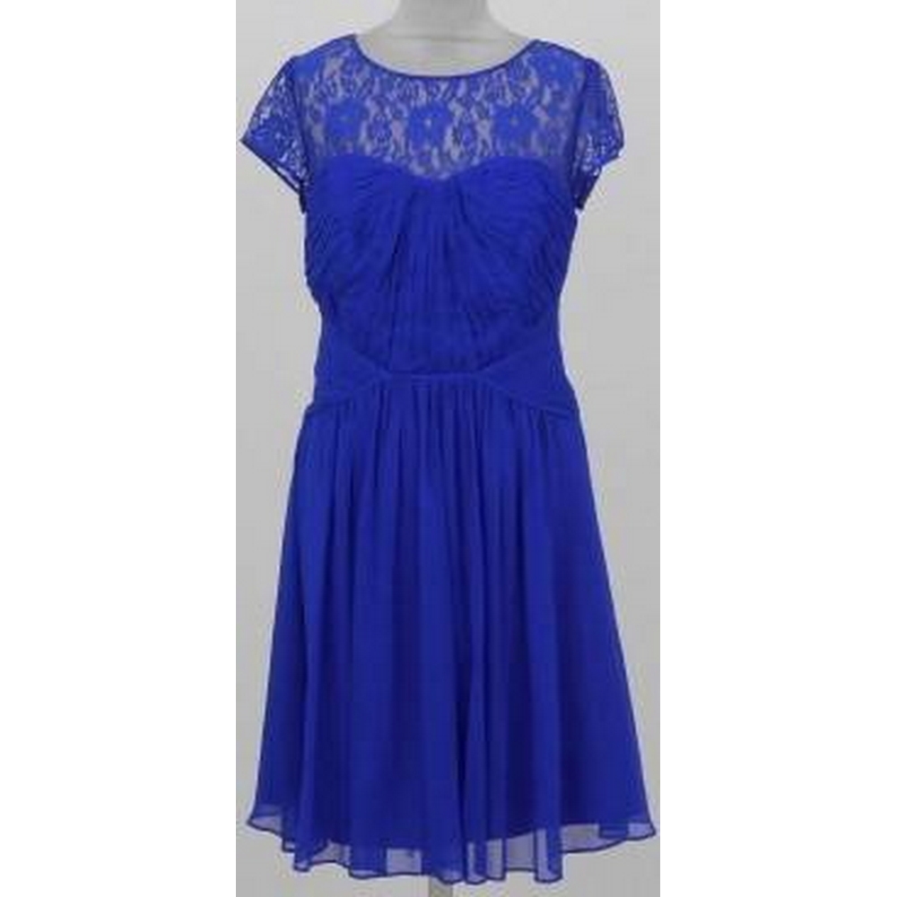 cobalt blue dress size 12