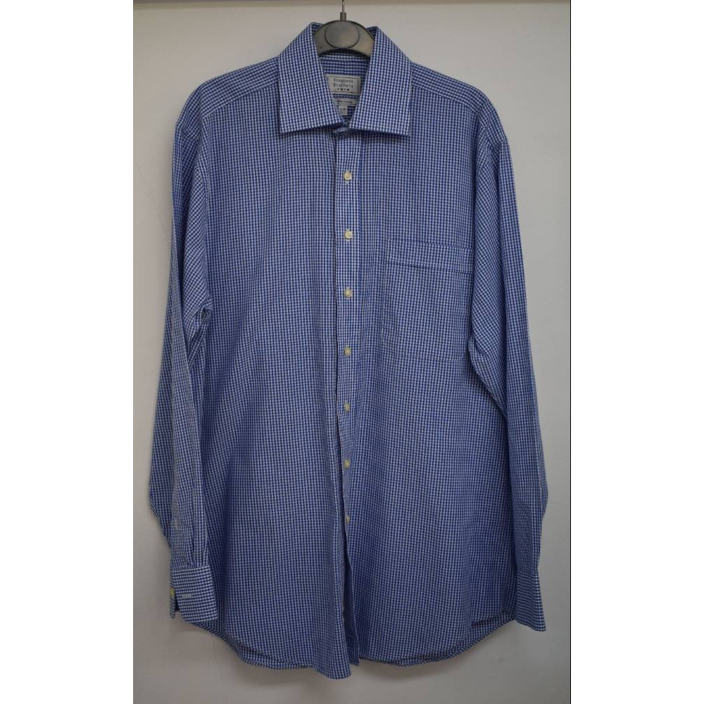 Stephens Brothers Shirt Blue Size: S | Oxfam GB | Oxfam’s Online Shop