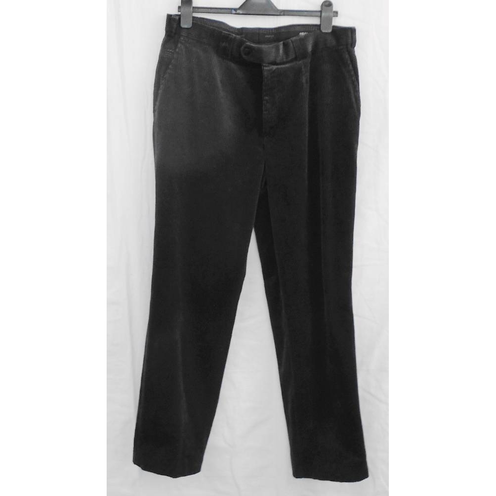 Meyer wool cord trousers grey Size: 36