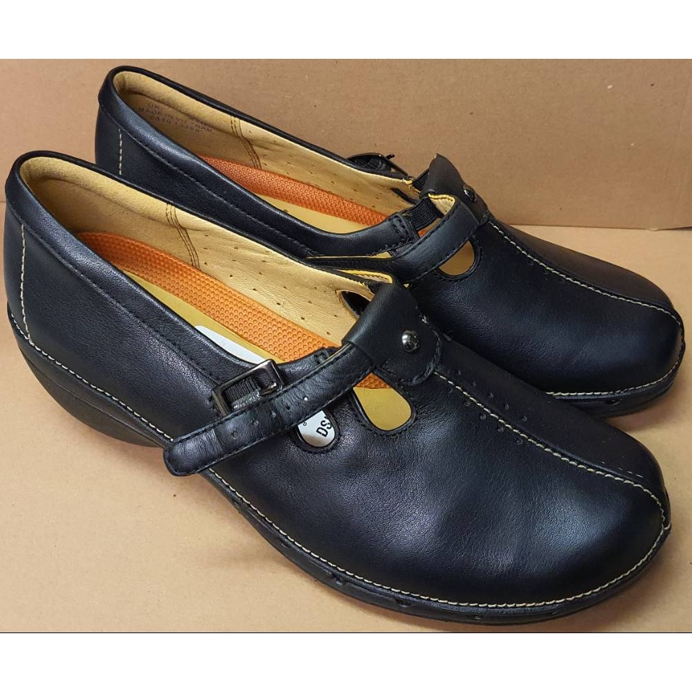 Clarks Leather Shoes Black Size: 4.5 | Oxfam GB | Oxfam’s Online Shop