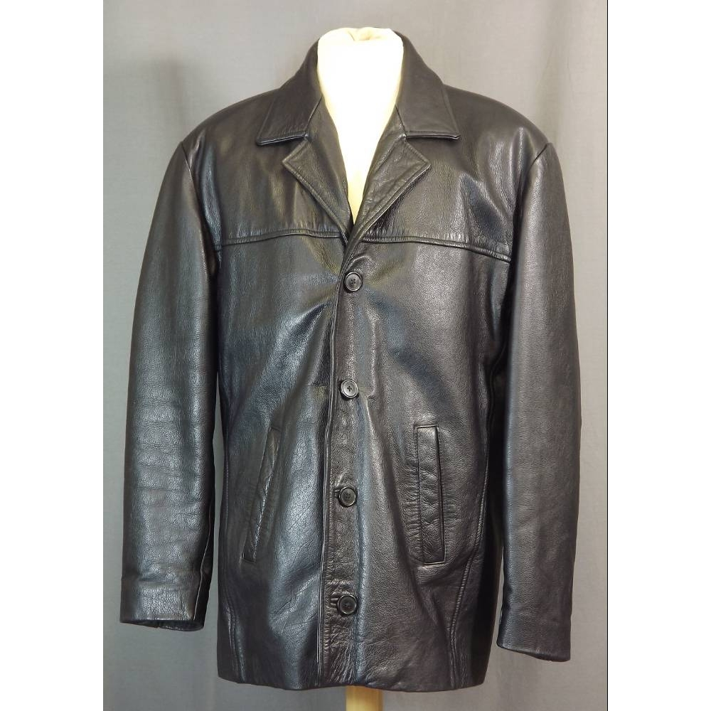 Wallace Sacks 100% Leather Jacket black Size: M | Oxfam GB | Oxfam’s ...