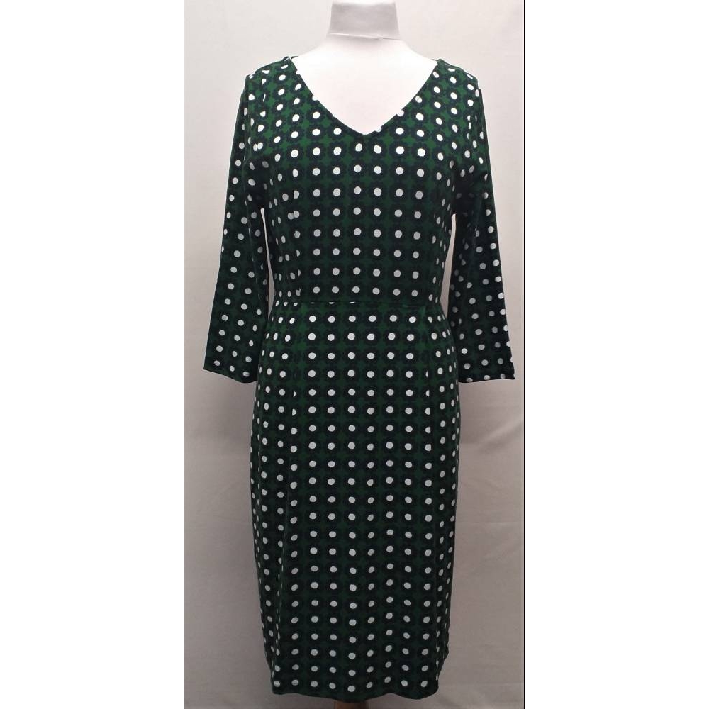 Laura Ashley Ladies Dress Green with B&W Size: 12 | Oxfam GB | Oxfam’s ...