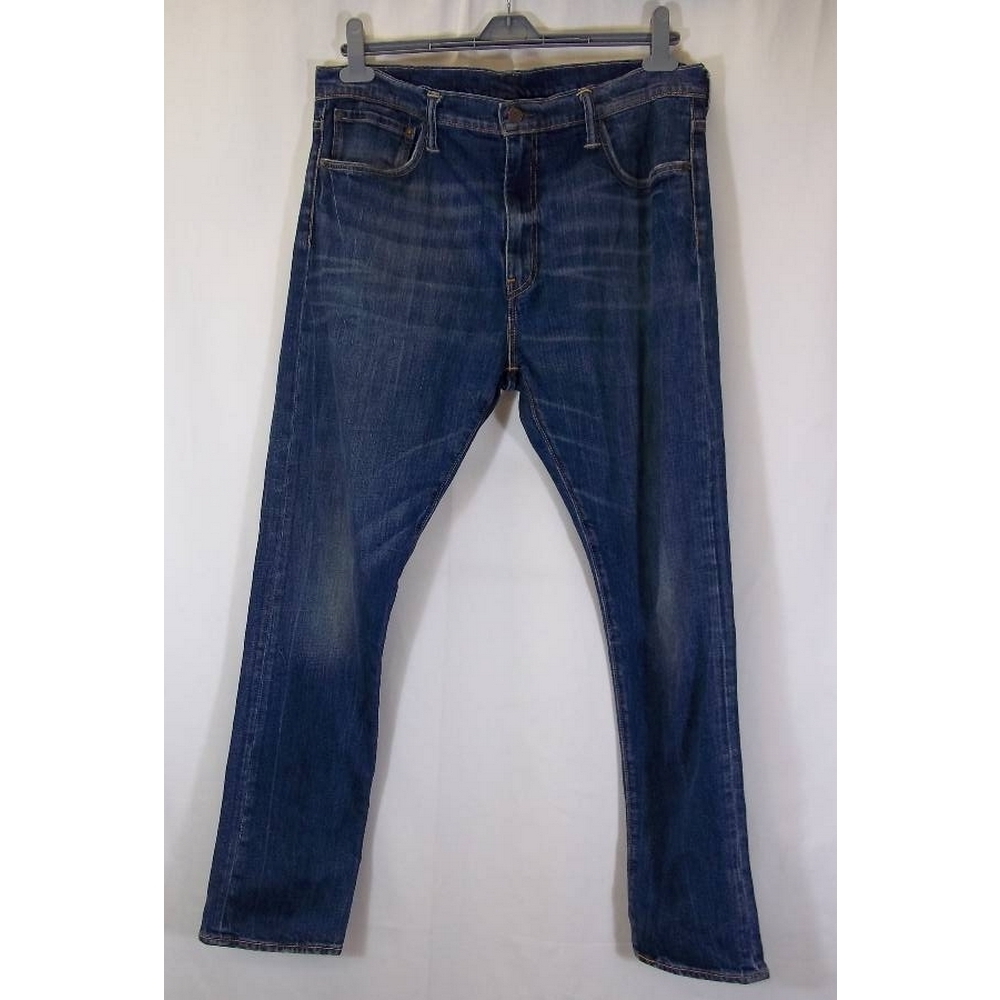 Levis 520 Man's Jeans Blue Size: 36