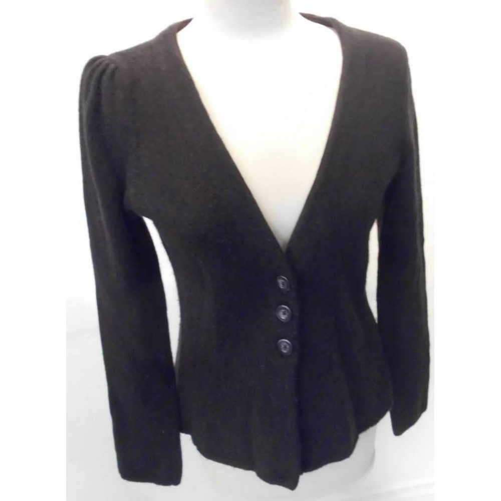 Hobbs fitted cardigan black Size: 12 | Oxfam GB | Oxfam’s Online Shop