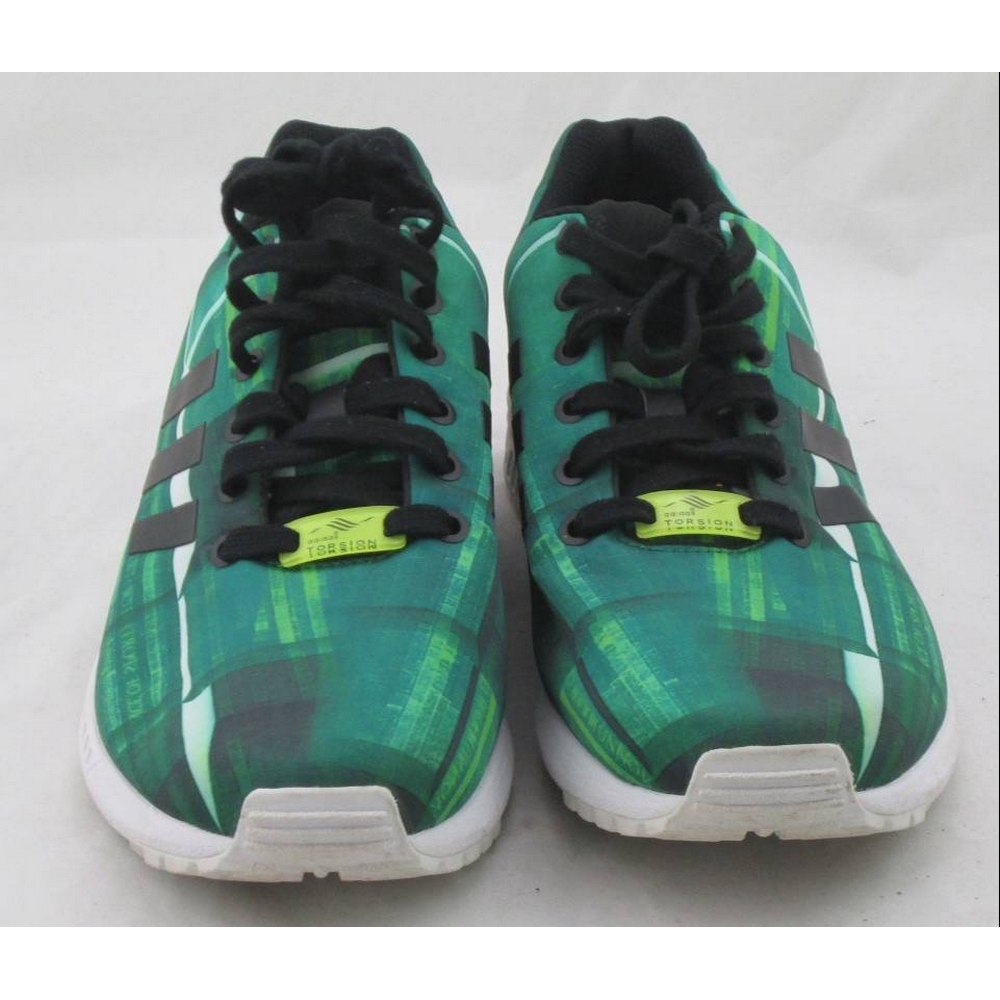 Adidas Torsion ZX Flux Trainers Green 