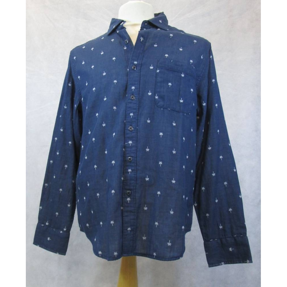 blue tommy bahama shirt