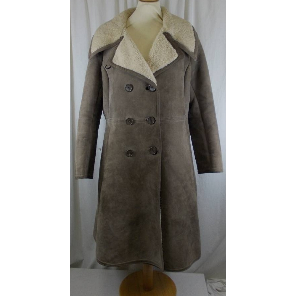 Antartex lambskin Jacket brown Size: 18 For Sale in Plymouth, Devon ...