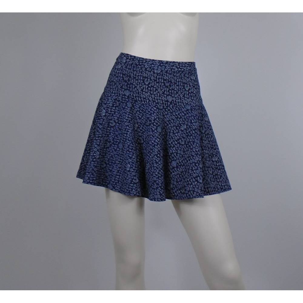 Jack Wills Short Skirt Blue Size: 8 For Sale in London | Preloved