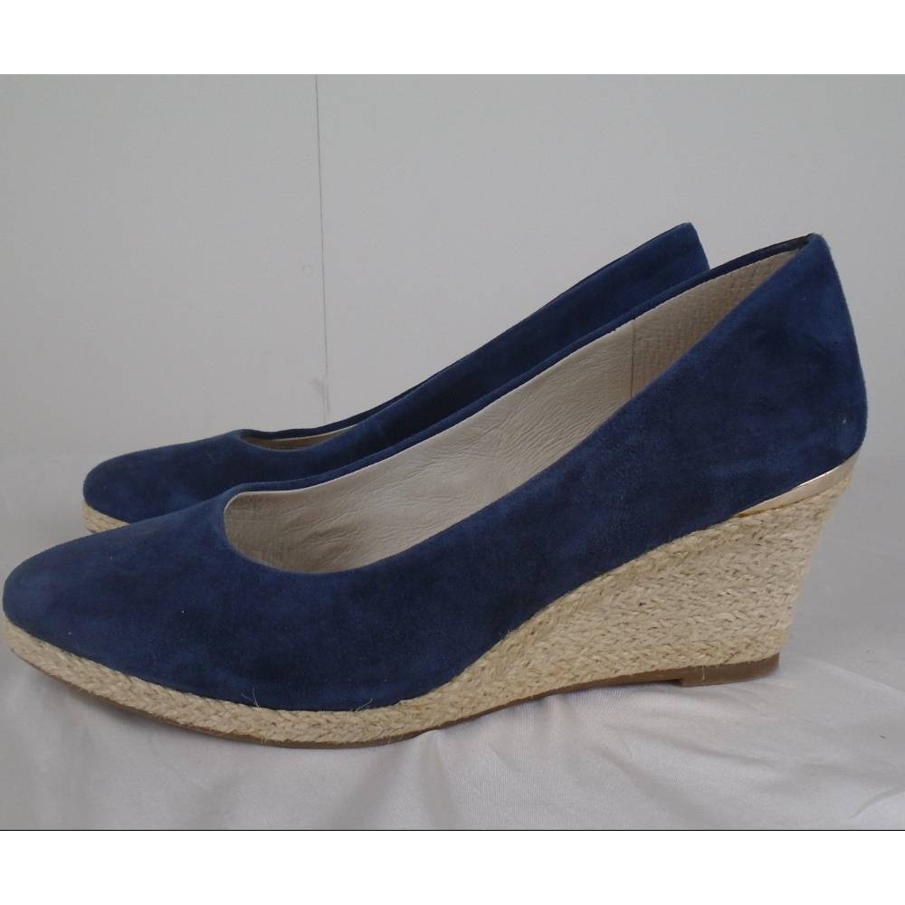 Carvela Wedge Shoe Blue Size: 4 For Sale in London | Preloved