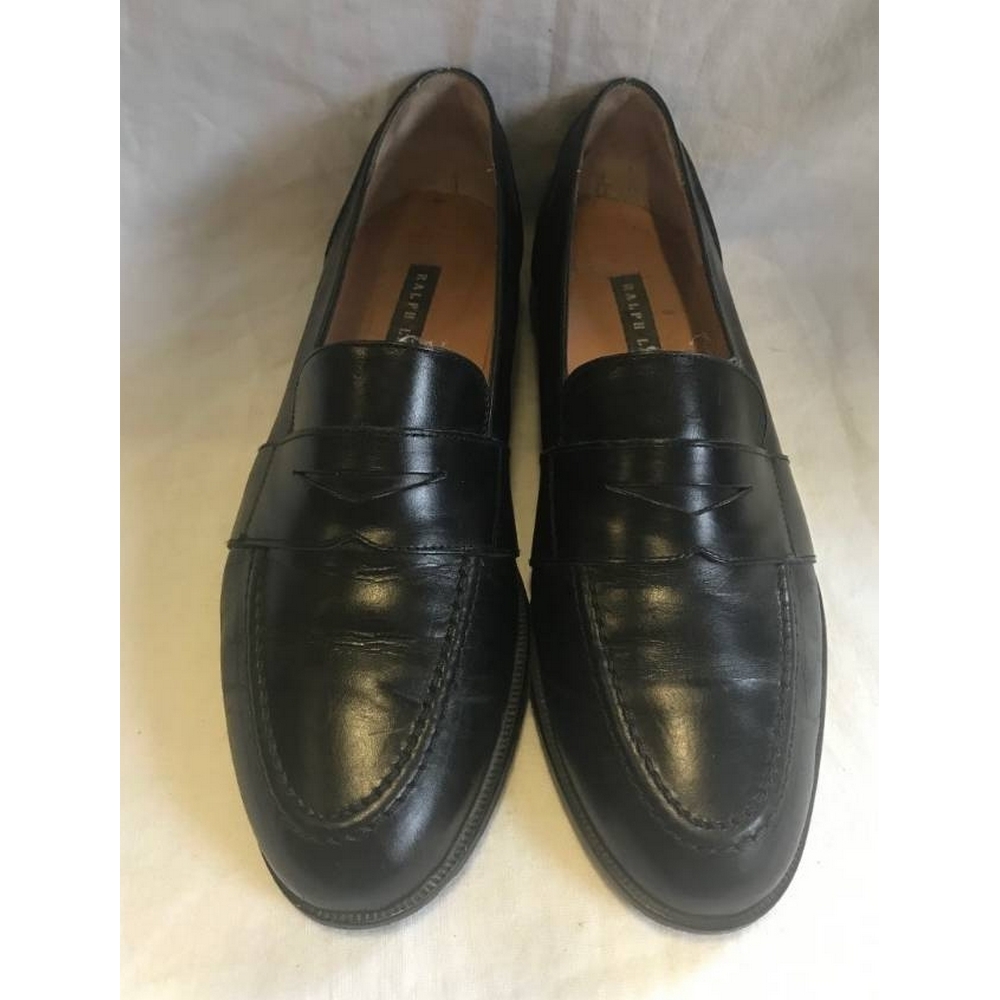 Ralph Lauren Leather Loafers Black Size: 5 For Sale in Hebden Bridge ...