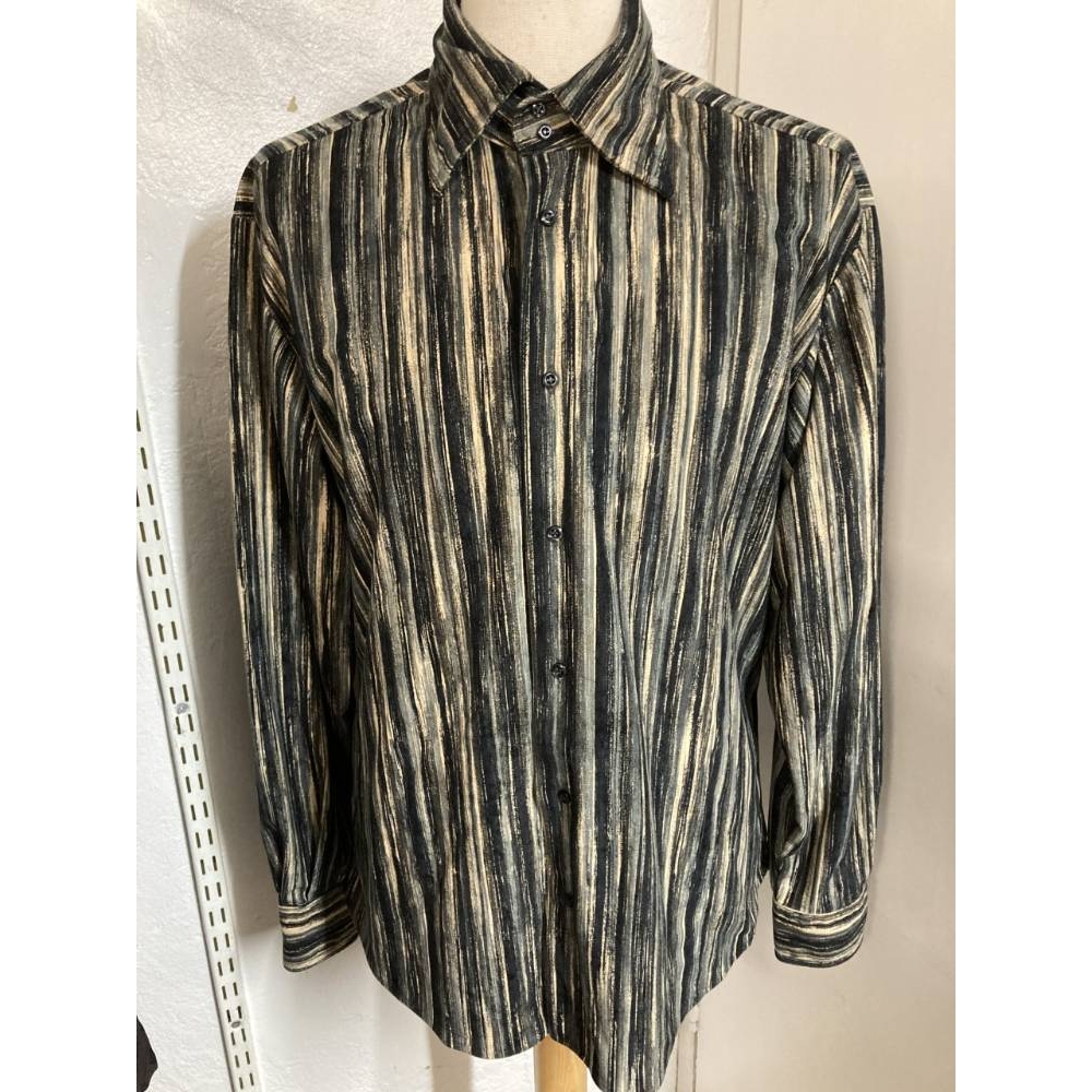 Retro Long-sleeved shirt Green/Black Size: XL For Sale in London ...