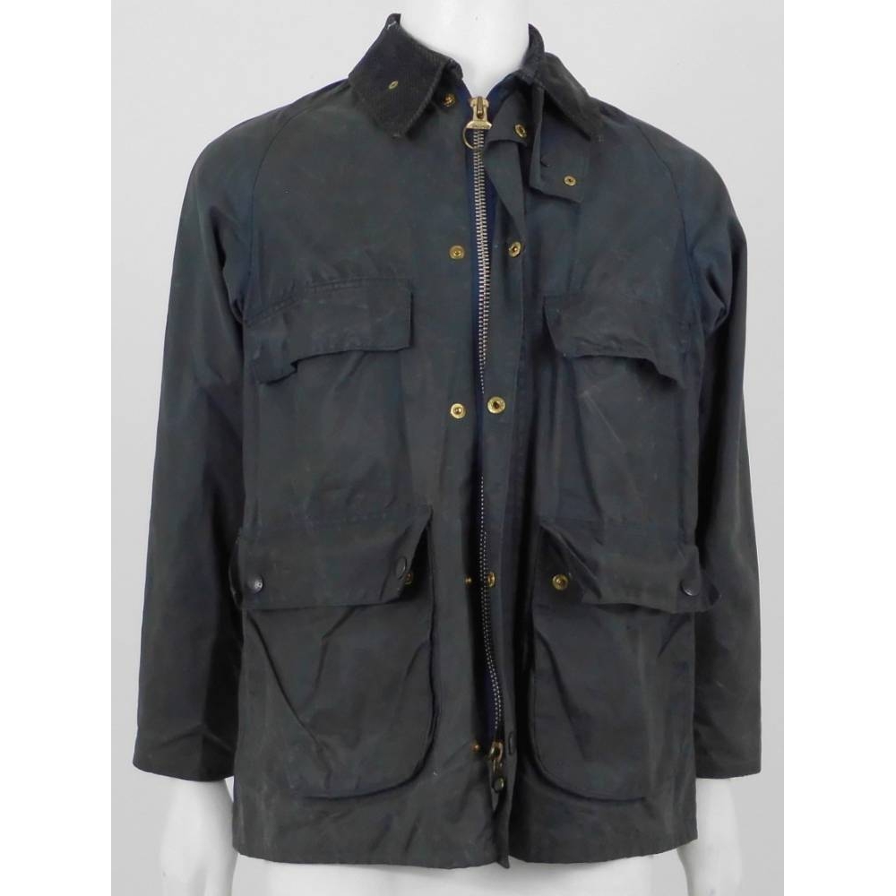 Barbour 1980s 'Bedale' Jacket Slate Grey Size: M For Sale in London ...
