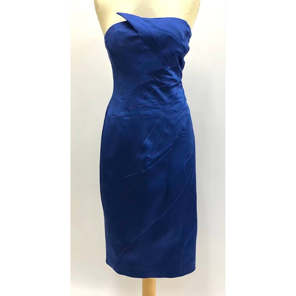 Image 1 of Karen Millen Dress Blue Size: 14