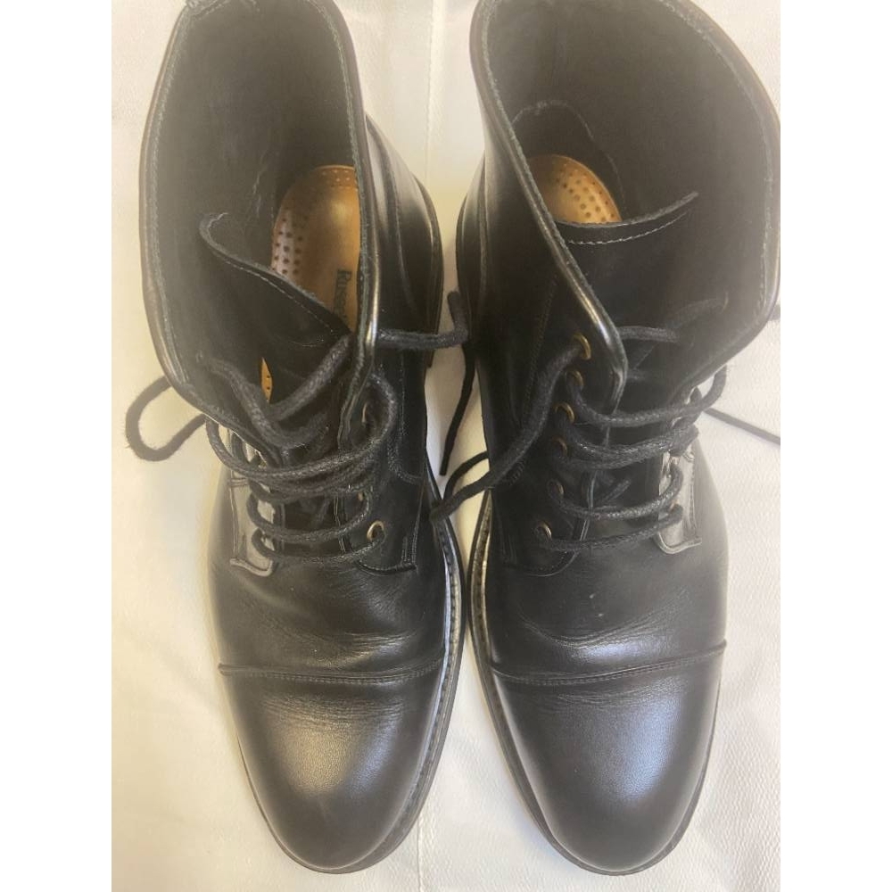 Russell & Bromley Leather Lace Up Boots Black Size: 8 | Oxfam GB ...
