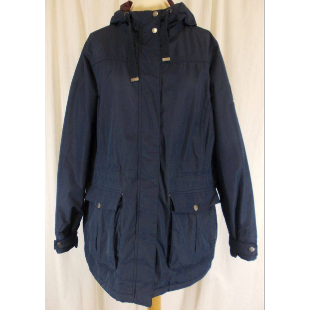 Regatta Winter Coat with Hood Navy Size: 20 | Oxfam GB | Oxfam’s Online ...
